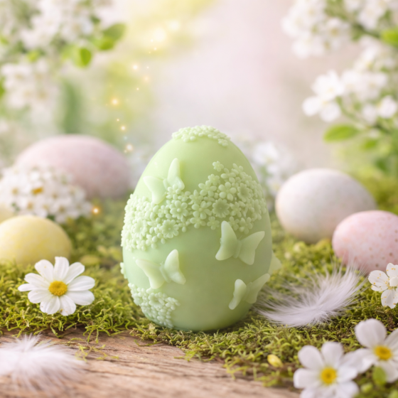 Silikonski kalup za svijeće - jaje 